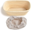 Rectangle Banneton Basket With Cloth Liner