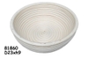Round Bread Banneton Proofing Basket