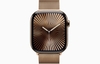 Apple Watch Series 10 (GPS + Cellular) 46mm Titanium Case | Milanese Loop Mới - Apple Chính Hãng
