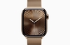 Apple Watch Series 10 (GPS + Cellular) 42mm Titaninum Case | Milanese Loop Mới - Apple Chính Hãng