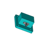 WR112 (7.05 to 10 GHz) N-Female streamlined Waveguide adapter / Flange: PBR