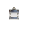 WR90 (8.2GHz to 12.4GHz) N-Female Endlaunch Rectangular Waveguide to Coaxial Adapter Flange: UBR (Type: E2) (WC-090-UBR-E2-NF)