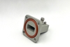                          WR62 Waveguide to Coaxial Adapter, 12.4G to 18GHz, N-Female Connector, PBR Flange