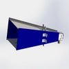                          6GHz to 18GHz 20dbi High Gain Double Ridged Broadband Waveguide with Radome Horn Antenna N-Female