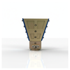18GHz to 40GHz Double Ridged Broadband Waveguide Horn Antenna