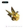 5 to 70Ghz Dual polarization Open Boundary Quad-Ridged Horn Antenna /V-Female