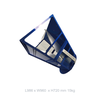 200MHz to 3GHz Double Ridged Broadband Waveguide Horn Antenna (Upgrade version of HA-02M03G-NF)