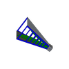300MHz to 6GHz Double Ridged Broadband Waveguide Horn Antenna