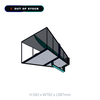 300MHz to 10GHz Double Ridged Broadband Waveguide Horn N-Female Antenna Type:H