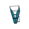 300MHz to 10GHz Double Ridged Broadband Waveguide Horn N-Female Antenna Type:H