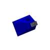 400 MHz to 7 GHz Double Ridged Horn Antenna, N-Female connector