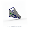 500MHz to 8GHz Double Ridged Broadband Waveguide Horn Antenna