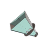 6GHz to 18GHz 20dbi High Gain Double Ridged Broadband Waveguide with Radome Horn Antenna