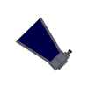 800MHz to 8GHz Double Ridged Broadband Waveguide Horn Antenna