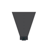 800MHz to 18GHz Light Double Ridged Broadband Waveguide Horn Antenna