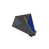 800MHz to 18GHz Light Double Ridged Broadband Waveguide Horn Antenna