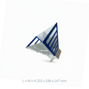 800MHz to 18GHz Double Ridged Broadband Waveguide Horn Antenna
