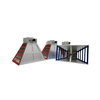 800MHz to 18GHz Double Ridged Broadband Waveguide Horn Antenna