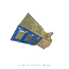 18GHz to 40GHz Double Ridged Broadband Waveguide Horn Antenna