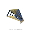 18GHz to 40GHz Double Ridged Broadband Waveguide Horn Antenna