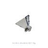5 to 63GHz Double-Ridged Broadband V-Female(1.85mm) Horn Antenna