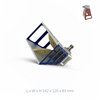 2GHz to 18GHz Double Ridged Broadband Waveguide Horn Antenna