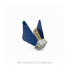 700MHz to 18GHz Open Boundary Double Ridge Broadband Horn Antenna