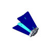 700MHz to 18GHz Open Boundary Double Ridge Broadband Horn N-Female Antenna Type:B