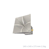 2GHz to 12GHz Quad-Ridged Broadband Horn Antenna /2.92-Female type:A