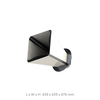 300MHz to 6GHz Quad-Ridged Broadband Horn Antenna