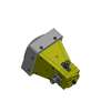8 to 70GHz LENS Dual-polarized horn antenna 1.85mm- Female Type:A