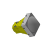 8 to 70GHz LENS Dual-polarized horn antenna 1.85mm- Female Type:A