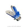 2 GHz to 18 GHz Open Boundary Quad-Ridged Broadband Horn Antenna
