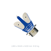 2 GHz to 18 GHz Open Boundary Quad-Ridged Broadband Horn Antenna