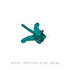 2.3GHz to 26.5GHz Open Boundary Quad-Ridged Broadband Horn Antenna (HR-0226GA-KF)