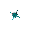 2.3GHz to 26.5GHz Open Boundary Quad-Ridged Broadband Horn Antenna (HR-0226GA-KF)