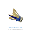300MHz to 6.5GHz Open Boundary Quad-Ridged Broadband Horn Antenna