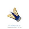 300MHz to 6GHz Type:08 Lightweight Open Boundary Quad-Ridged Broadband Horn Antenna