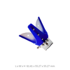 5 GHz to 40 GHz Open Boundary Quad-Ridged Horn Antenna, 2.92-Female connector