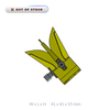 10 to 70GHz Open Quad-Ridge Horn antenna 1.85mm- Female