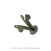 700MHz to 18GHz Open Boundary Quad-Ridged Broadband Horn Antenna