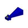                          WR112 Standard Gain Horn Antenna, 7.05GHz to 10GHz, 15 dbi gain, N-Female connector, UBR Flange