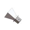 WR1150 640MHz to 960MHz, 10dbi Standard Gain Waveguide Horn Antenna, UDR Flange N-Female