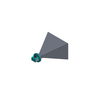 WR159 (4.9 to 7.05GHz), 20dbi Standard Gain Waveguide Horn, N-Female Antenna, Flange:UAR