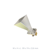 WR187 3.9GHz to 5.85GHz 10dbi Standard Gain Waveguide Horn Flange Type: 01 Antenna N-Female
