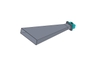                          WR284( 2.6GHz to 3.95GHz ) 10dbi H-Plane Sector Standard Waveguide Gain Horn Antenna, Flange: UDR