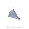WR284 2.6GHz to 3.95GHz 20dbi Standard Gain Horn Antenna, UDR Flange N-Female