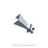 WR-340 (2.2 GHz to 3.3 GHz) 10dbi Waveguide Standard Horn 71/16-Female Antenna