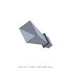 WR-650 Standard Gain Horn Antenna 1.14 GHz to 1.73 GHz, 10dbi Gain, N-Female Connector