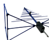                          30MHz- 7GHz Broadband Log Periodic Antenna N-Female